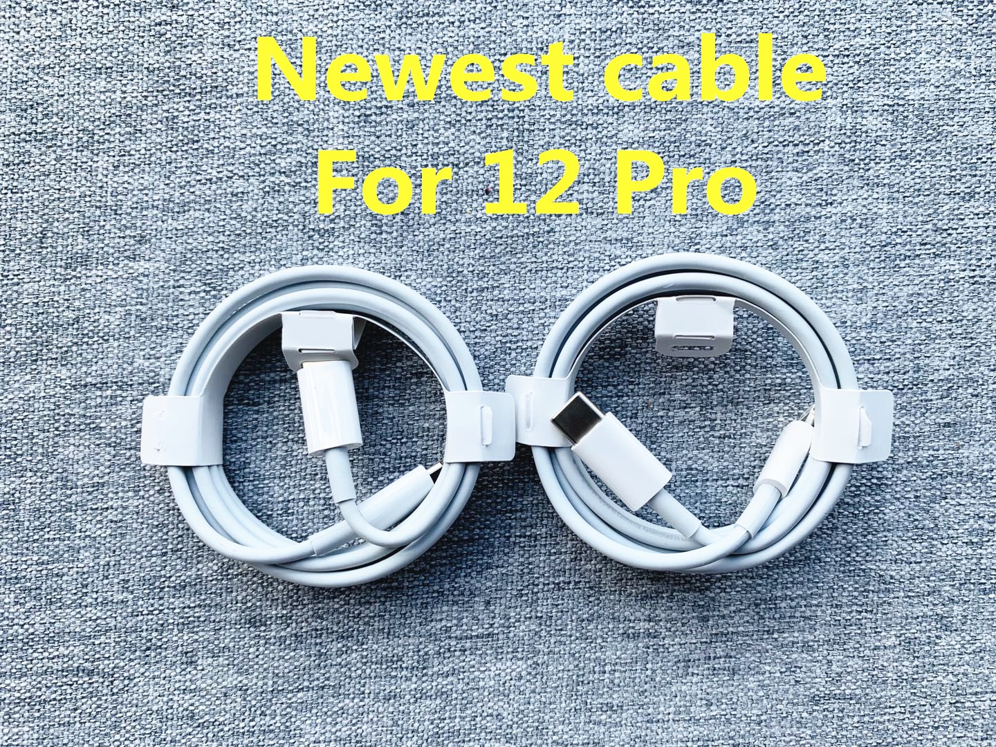 

Original oem Quality Fast Charger Cable PD Cable 1m 3ft 2m 6ft USB-C to 11pro Cable for 12 pro Max With New Box, White for 12 pro cable