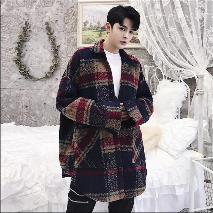

2020 Chess Vintage Autumn Sleeve Long Shirt Oversize Male Wear Out Irregular Design Shirts 1cxe, Cd
