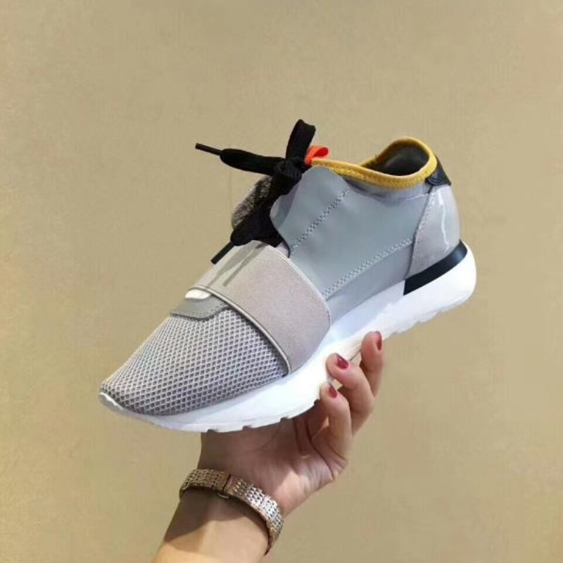 

DESIGNER SNEAKERS RUNNING SHOES Men Casual Shoes GENUINE LEATHER RACE RUNNERS Mesh Upper Trendy TRAINERS WOMENS RACER Orange rdgsdhge, Black