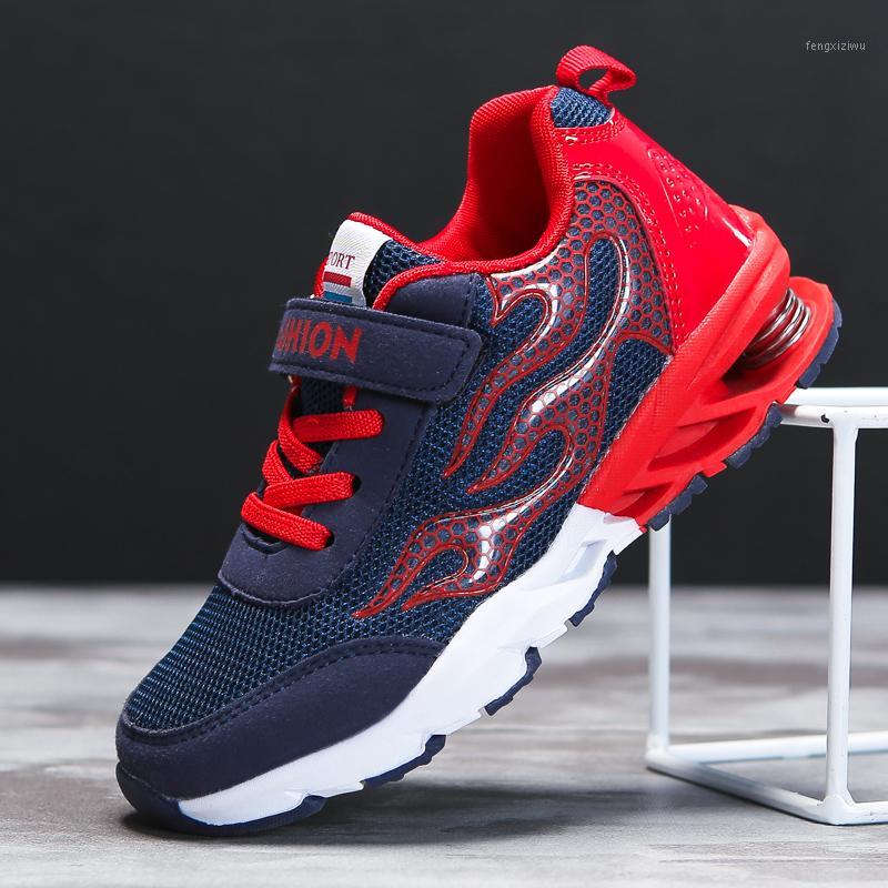 

Boys Shoes Casual and Sport Wear-resistant New Arrived Brand Kids Mesh Sneakers Fashion Children Boy Sneakers EU 28-371, Dark blue