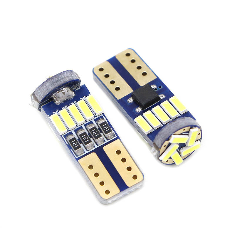 

Free shipping Edislight Canbus W5W LED T10 4014 15SMD Car Bulb 194 Interior License Plate Light Trunk Lamp Clearance Lights Reading Dome