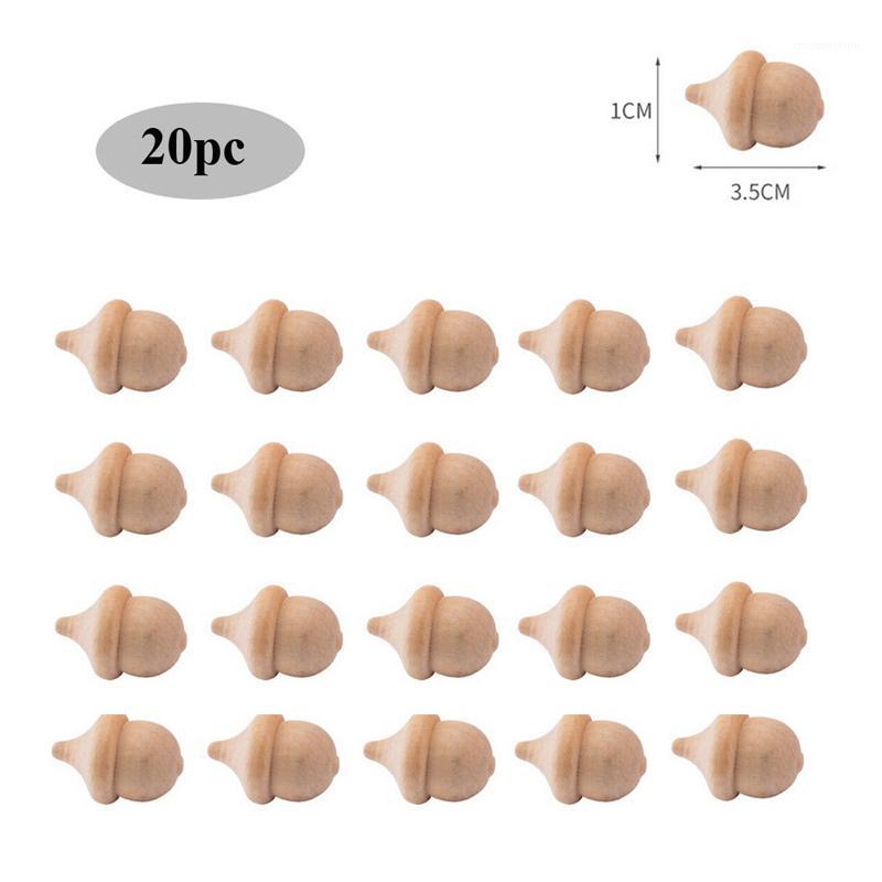 

Free ship 20pc Acorn Wooden Peg dolls Set Christmas Themed Wood Art Craft DIY Toys Material Kits for Children Adult Painted doll1