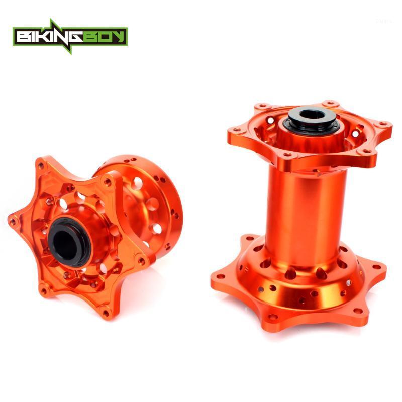

BIKINGBOY CNC Front Rear Wheels Hubs For EXC 125 200 250 2003-2020 EXC 300 2004-2020 400 2004-2011 525 03-07 5301