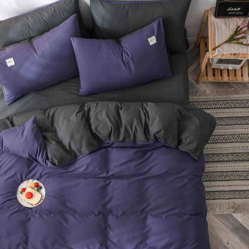 

Bonenjoy Comforter Cover Set Solid Color Queen Size Duvet Cover And Pillowcase Single Bed King Size Dekbedovertrek 240x2201, Smjn-buohe