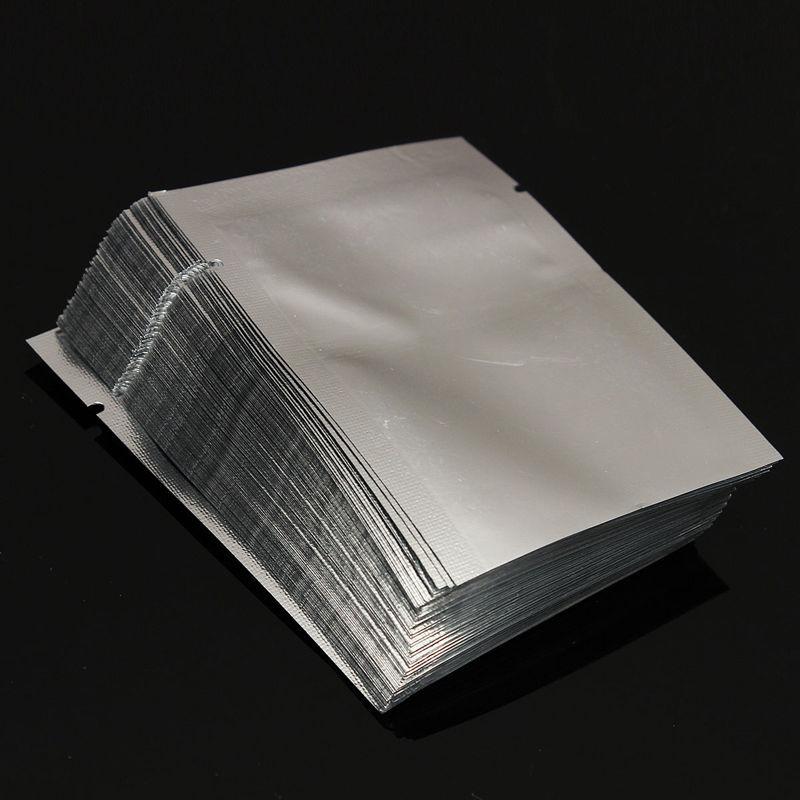 

Newly 100pcs Heat Seal Storage Bags Aluminium Foil Vacuum Pouches Grade For Nuts CLA88