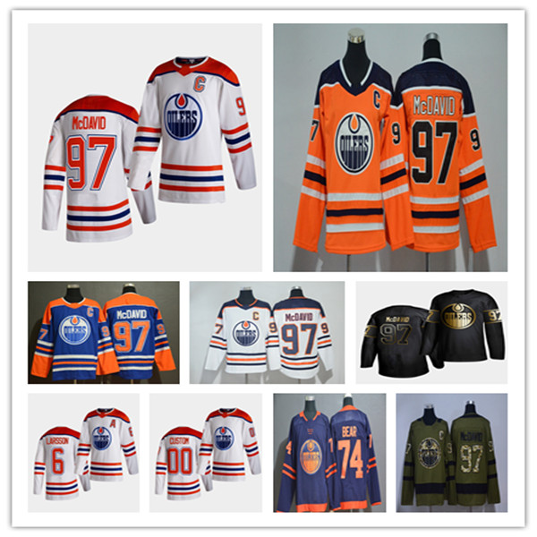 

2021 Reverse Retro Edmonton Oilers Jersey Connor McDavid Leon Draisaitl Tyson Barrie Darnell Nurse Nugent-Hopkins Jesse Puljujarvi Kailer Yamamoto Alex Chiasson, Youth blue