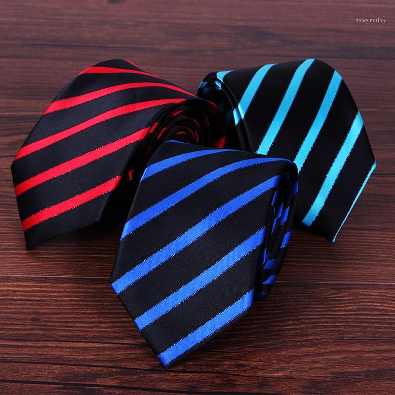 

Linbaiway 7.5cm Striped Print Neck Ties for Men Polyester Necktie for Wedding Business Suits Skinny Tie Men Necktie Custom Logo1
