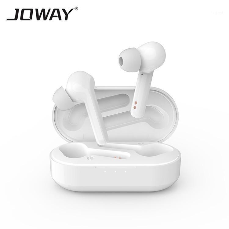 

JOWAY H96 True Wireless Bluetooth Earphones 5.0 Stereo 3D In ear Truly Wire-free Design 480mAh Case Battery Touch Button1, White