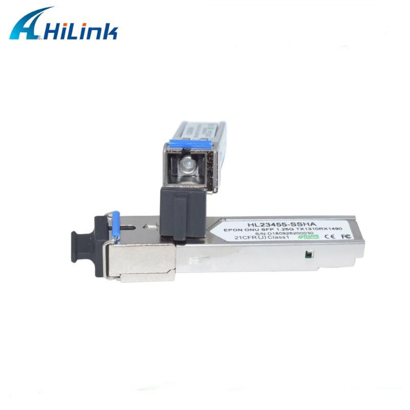 

Hilink EPON ONU SFP 20km Tx 1310nm Rx 1490nm 1.25G SC/UPC receptacle connector