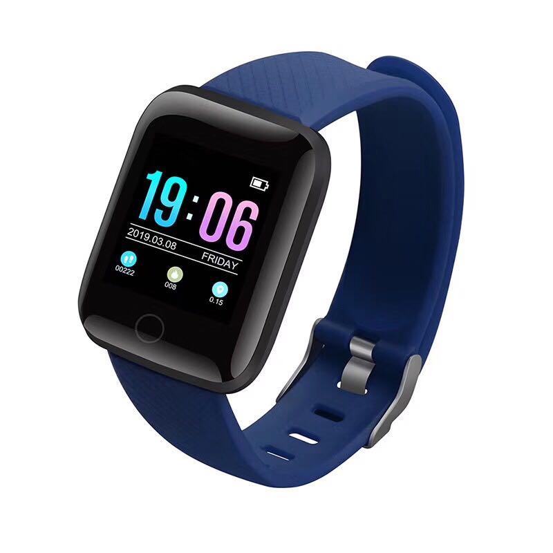 

Fitness Tracker ID116 PLUS Smart Bracelet Smart Watches With Heart Rate Smart Watchband Blood Pressure Wristband PK ID115 PLUS 116 PLUS F0