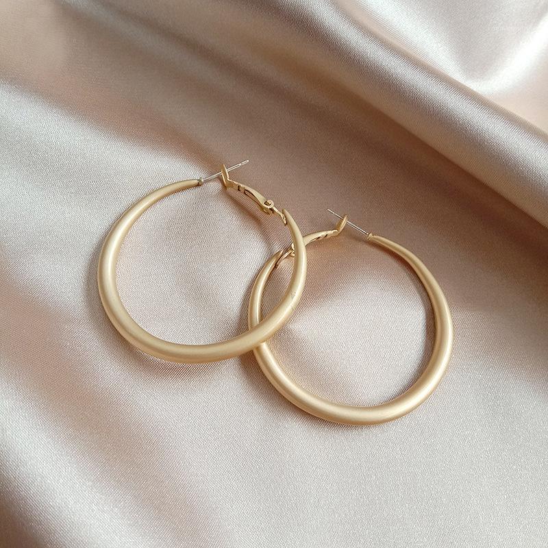 

2020 New Gold MaColor Hoop Earrings For Women Trendy Round Square Geometric Statement Earrings Fashion Party Jewelry Gift1