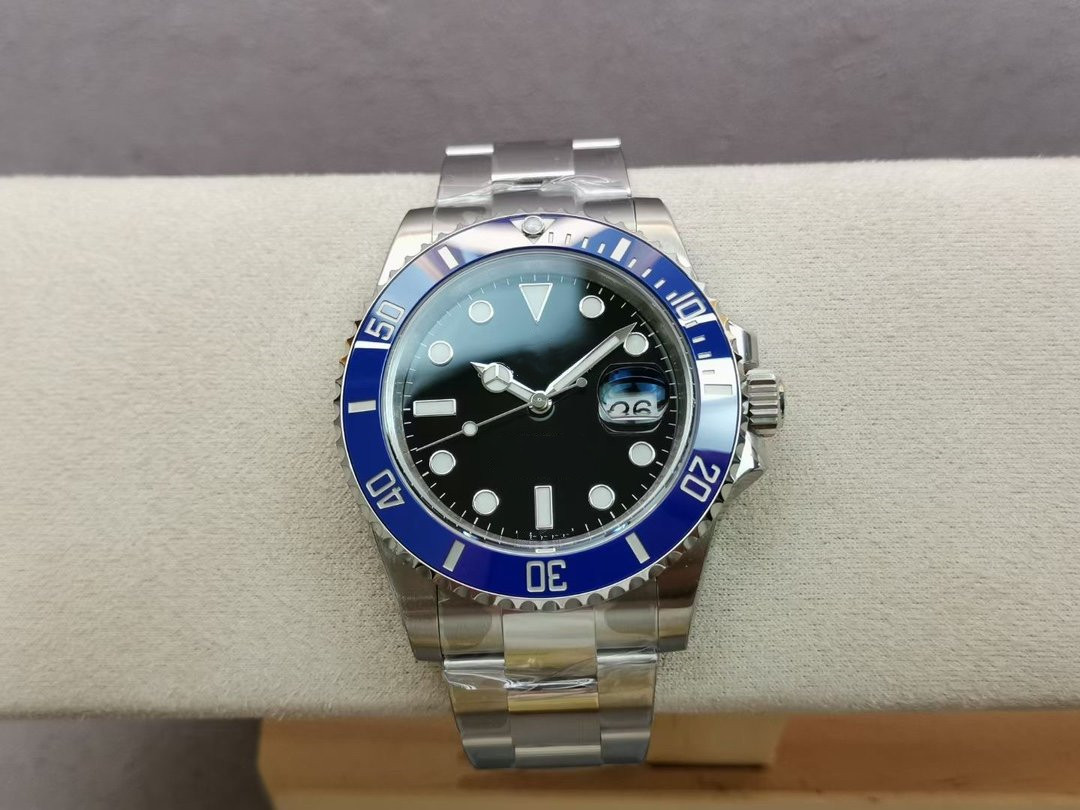 

mens watches NF made automatic mechanical 40mm stainless steel water proof watch 2813 Movement sapphire luminous wristwatches 104756 montre de luxe, Black