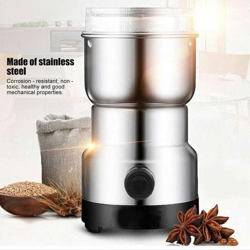 

Electric Coffee Grinder Spice Coffee Grain Grinder Crusher Mill Blender Stainless Steel Electric Grinding Machine
