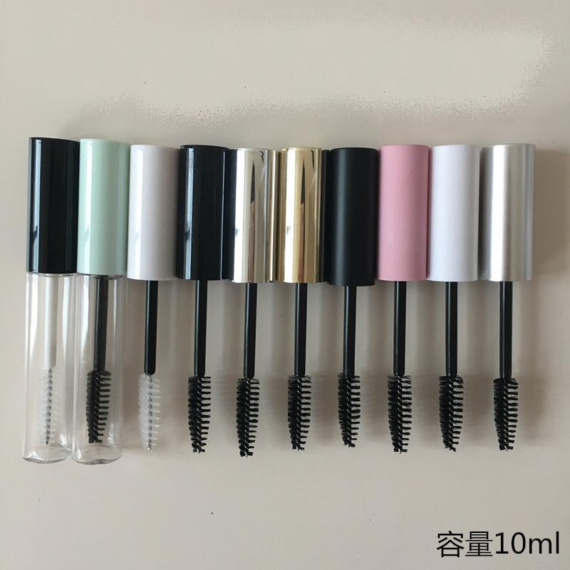 

New 10ml Empty mascara tube Clear revitalash Eyelash Bottle Frosted White,Pink lid Cosmetic packing container free shipping
