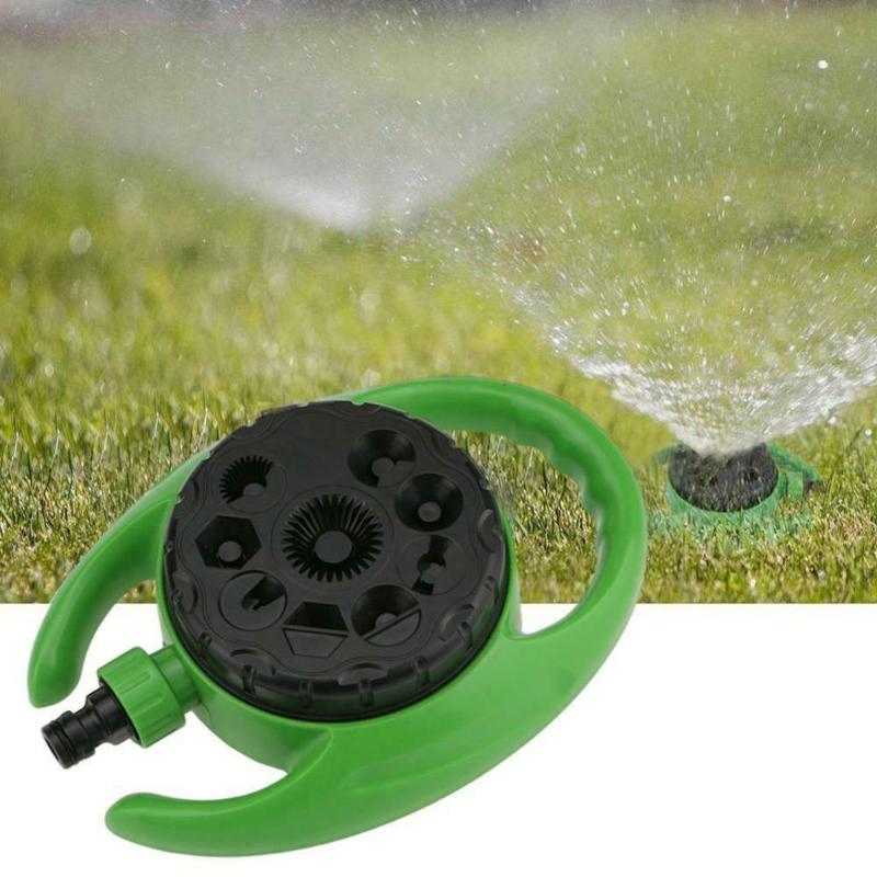 

9 Modes Dial Sprinkler Sprayer Lawn Garden Hose Lawn Plants Watering Spray Nozzle Garden Plant Watering System Tools, Green