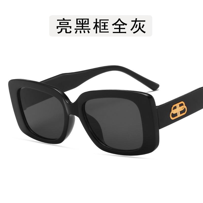 

candy color futuristic rectangle sunglasses women 2021 trending products black green red sun glasses feminino