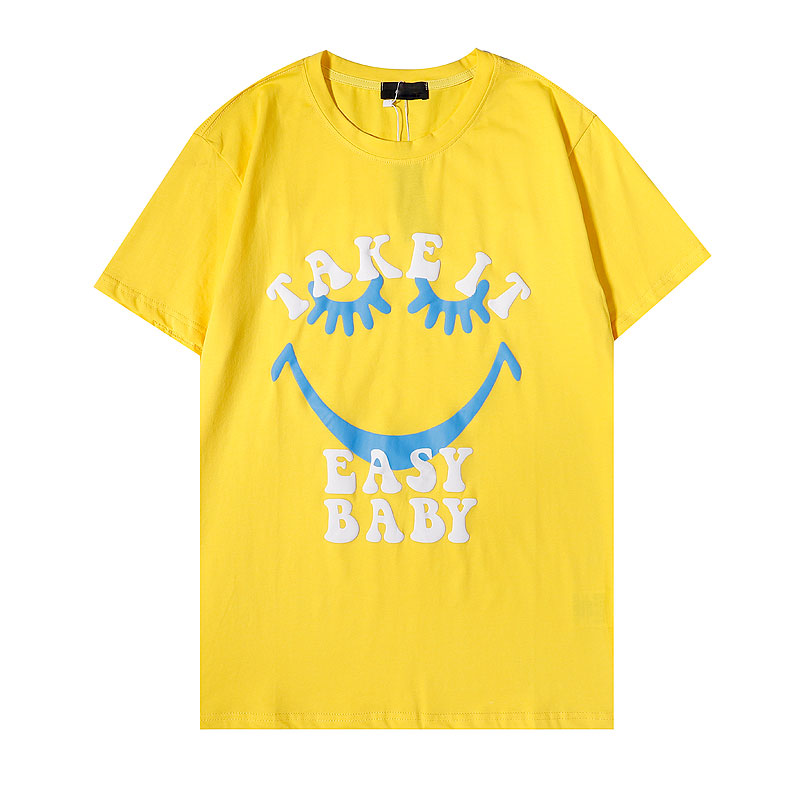 

2022 Fashion Men Women T shirts High Quality Cotton Cool Casual Short Sleeve T Shirt Funny Print Tshirt For Women, White;black