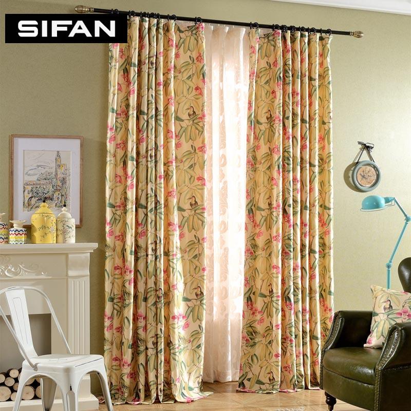 

Luxury Printing Curtains Fancy Window Curtains for Living Room Bedroom Window Drapes Velvet Voile Custom Made, Tulle