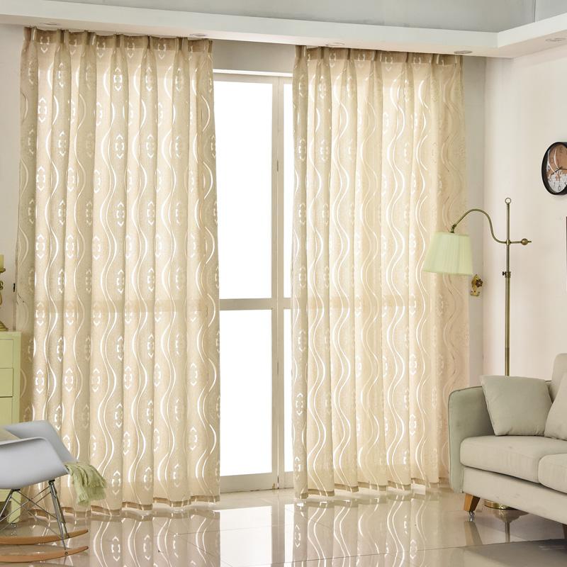 

Modern jacquard curtain home decoration living room curtains window fabric blinds drape panel ready made cheap curtains, Gray
