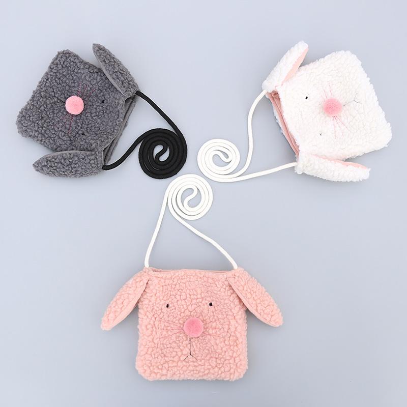 

Korea Handmade Cute Imitation sheep cashmere Cartoon Dog Children Girl Kids Necklace Bag Apparel Accessories-XTHCGNLB011F