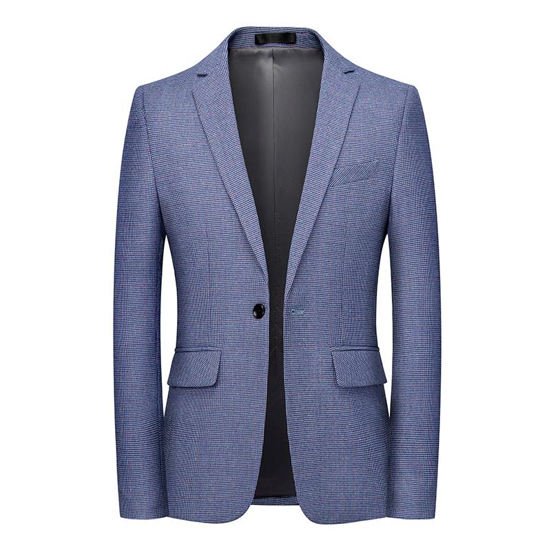 

Brand Suit Jacket Fashion Men Blazer Best Selling Slim Fit Smart Casual Blazer, Light blue