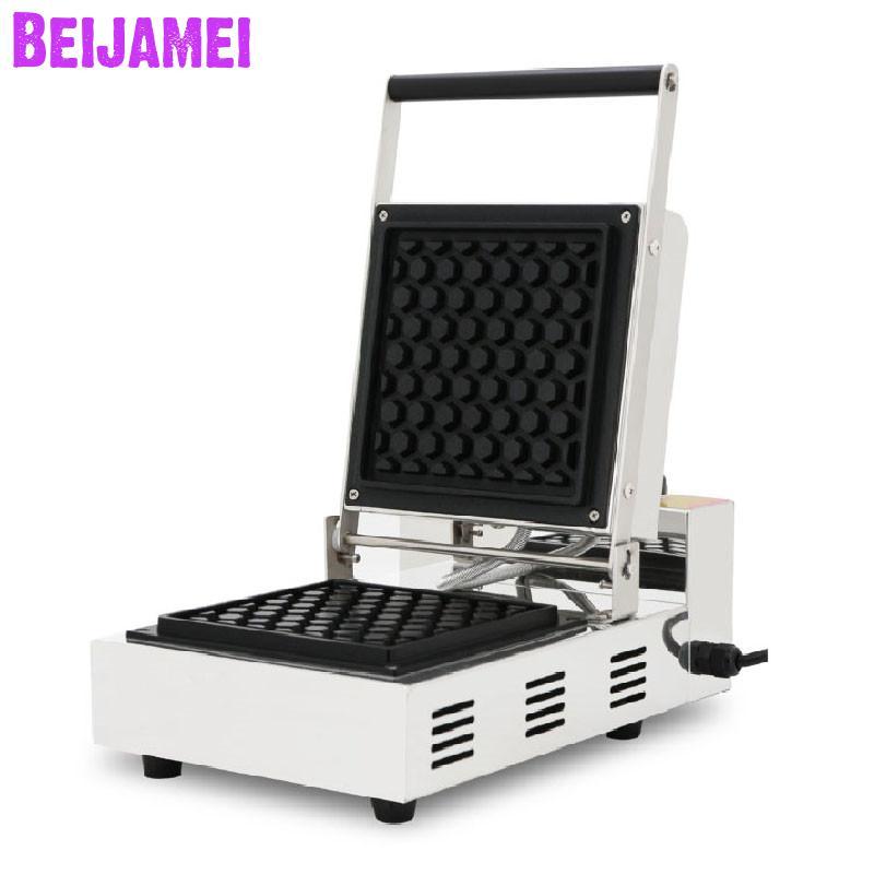 

BEIJAMEI snack machines commercial honeycomb waffle maker electric stick waffle making machine for sale