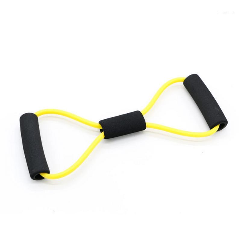 

8 Shape Latex Chest Expander Adjustable Hand Gripper Muscle Pull Training Multi Function Exerciser1
