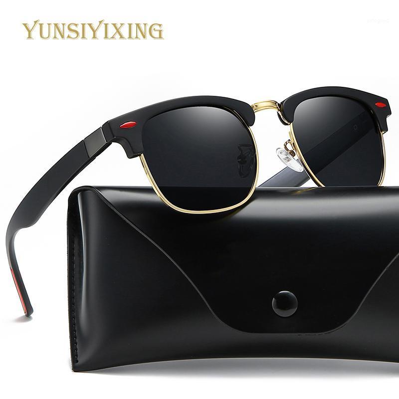 

Sunglasses YSYX Classic Men's Polarized Vintage Glasses Fashion Sun Brand UV400 Eyewear Women Lunettes De Soleil 28511