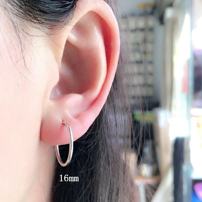 

Simple Tremella Button Earrings Star Tremella Jewelry for Men and Women