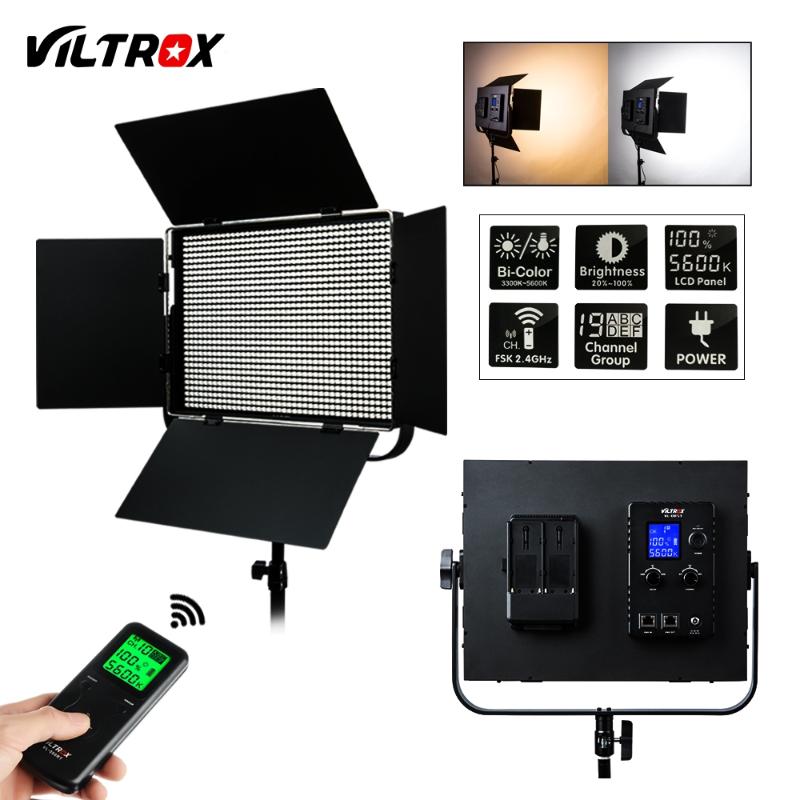 

Viltrox VL-D85T 3300K-5600K Bi-Color LED Video Light Photography Lighting for Micro Film MV Recording Portrait Wedding etc