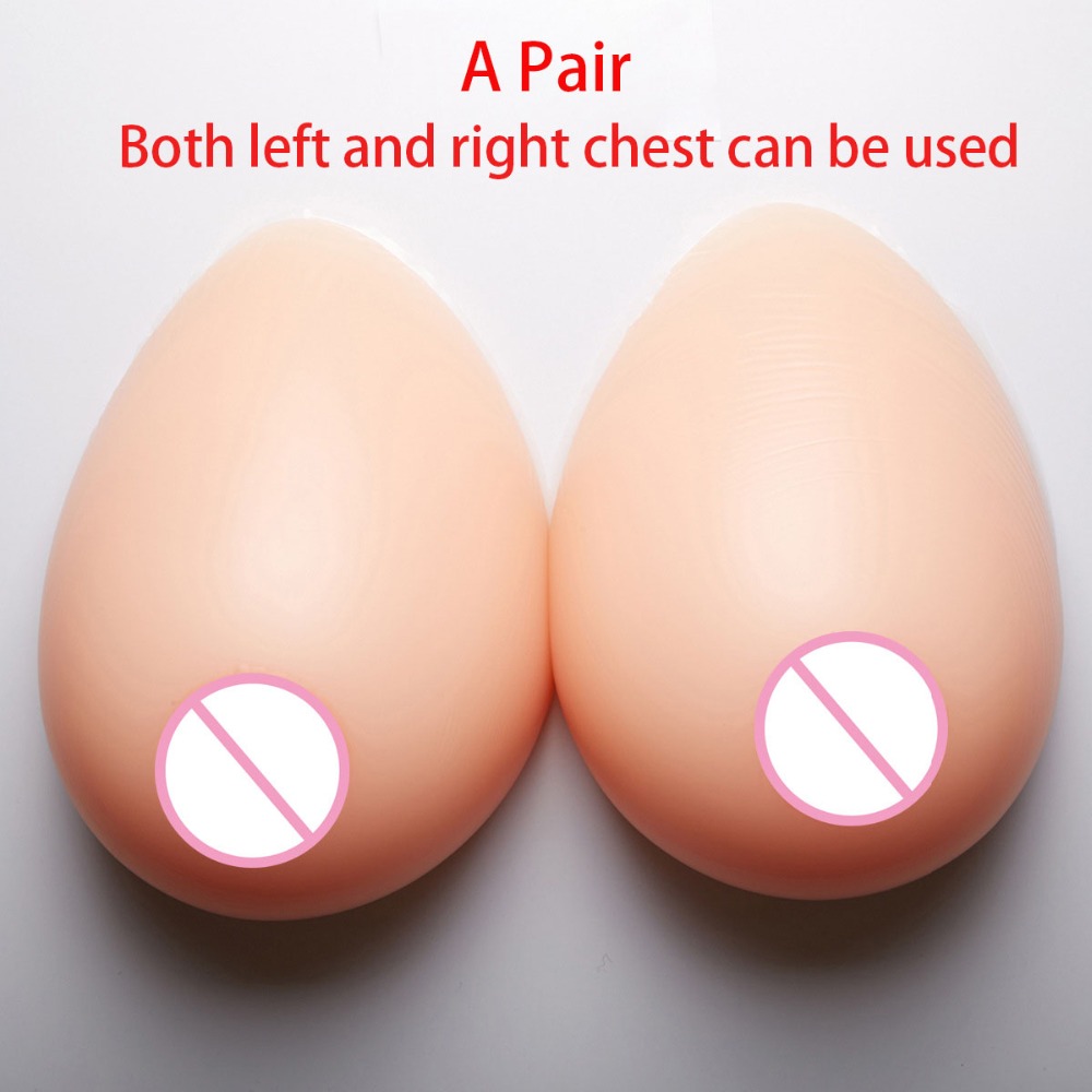 

Self Adhesive Silicone Breast Forms Realistic Fake Boob Tits Crossdresser Boobs Shemale Transgender Drag Queen