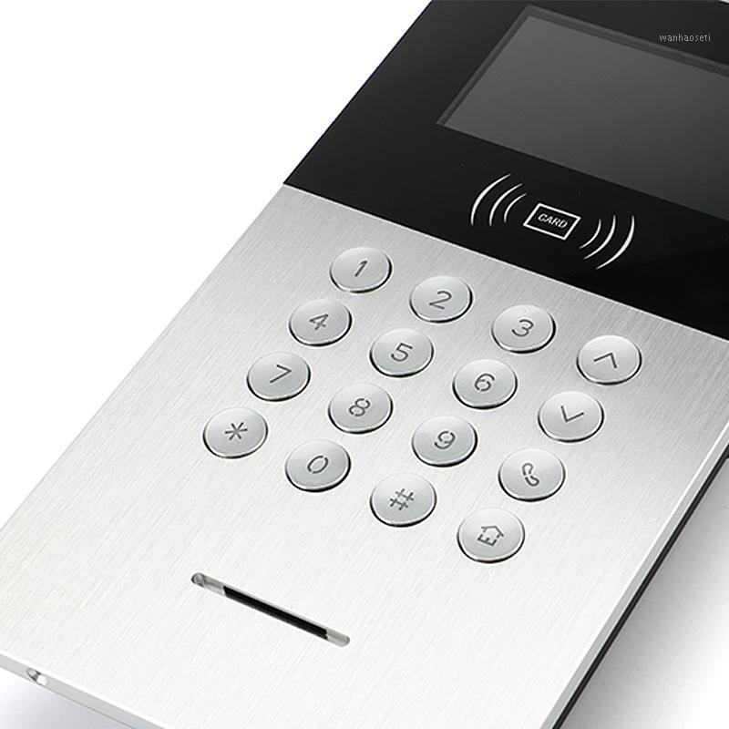 

Fully digital building system Intelligent HD video doorbell Intercom access control system1