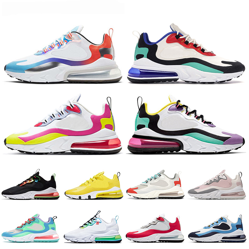 

Wholesale Top Quality Mens Running Shoes 27c 270s React Have A Good Game Knicks Bauhaus Women Outdoor Jogging Trainers Sneakers, #38 electro green with yellow 40-45