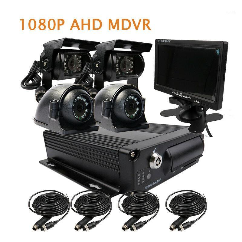 

DIY 1080P Car MDVR DVR Video Recorder Rear View CCTV IR Camera System 7" Monitor1