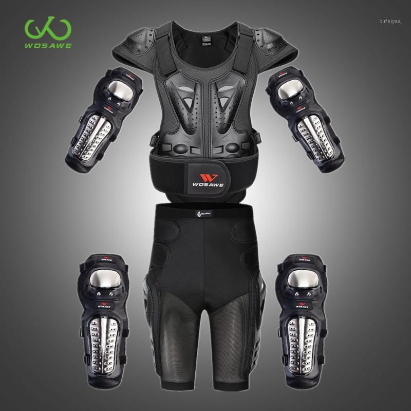 

WOSAWE Adult Full Body Protector Vest Armor Motocross Armor Jacket Chest Spine Hip BuProtection Gear Elbow Knee Guard Suit1