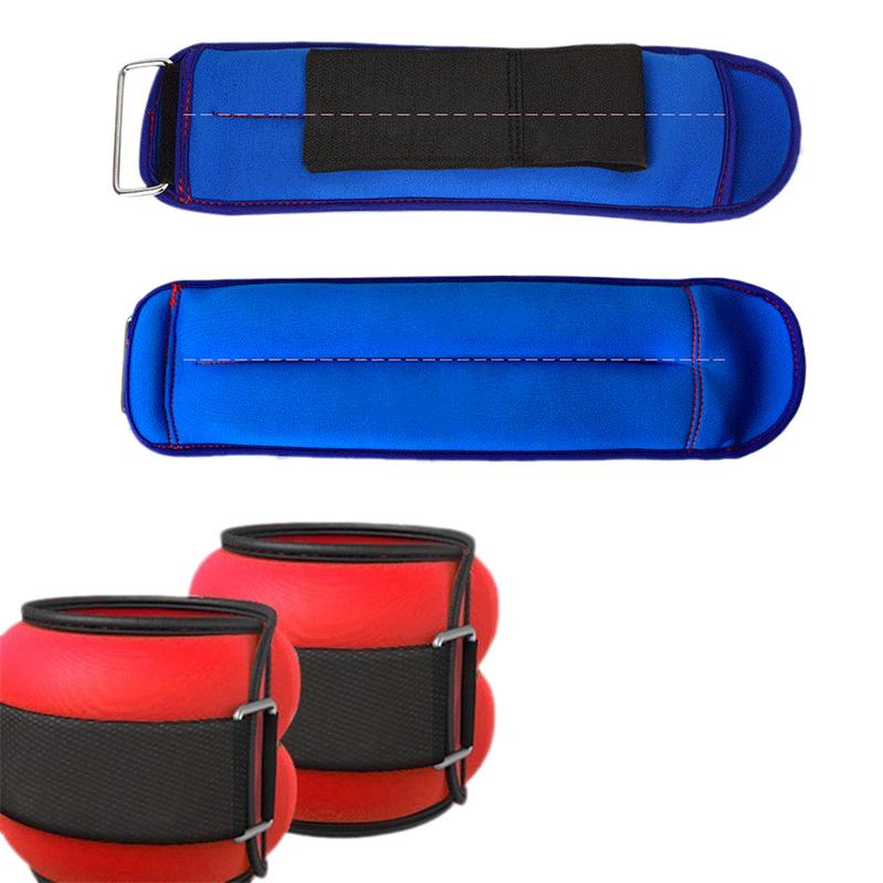 

2PCS Fully Adjustable Ankle Wrist Arm Leg Weights Adjustable Weights Strap
