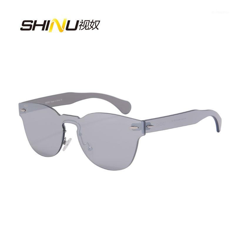 

SHINU Brand Mirror Glasses Fashion Women Sunglasses 100% UV400 Protection Eyeglasses Summer Goggle Shade Feminino1