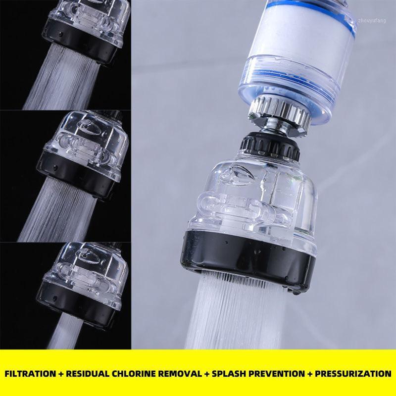 

360Â° Rotation Faucet Cotton Pp Front Type Supercharging Water Purifier Filter Tap Bubbler Head Kit Kitchen Faucets
