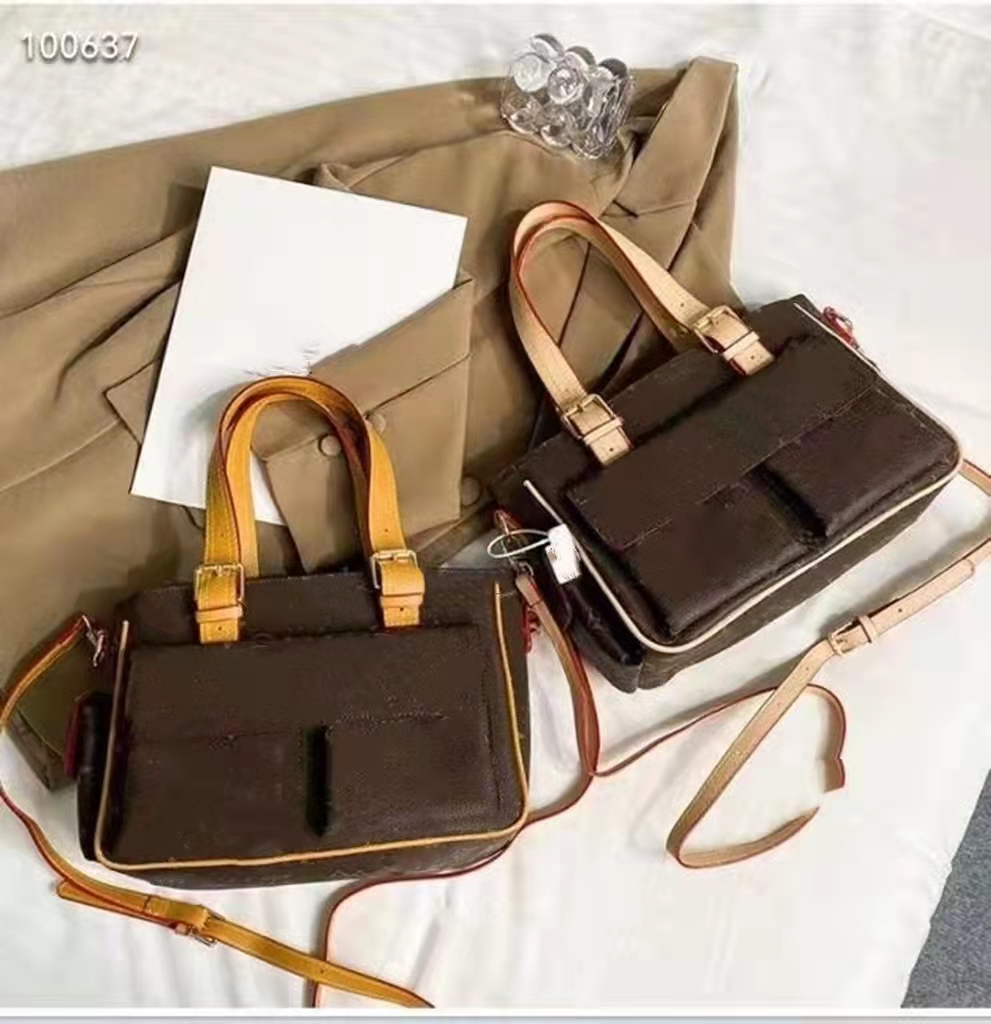 

High stop small square woman 2021 new shoulder bag fashion retro printed cross-body bag Tote hand bill of lading shopping, Khaki