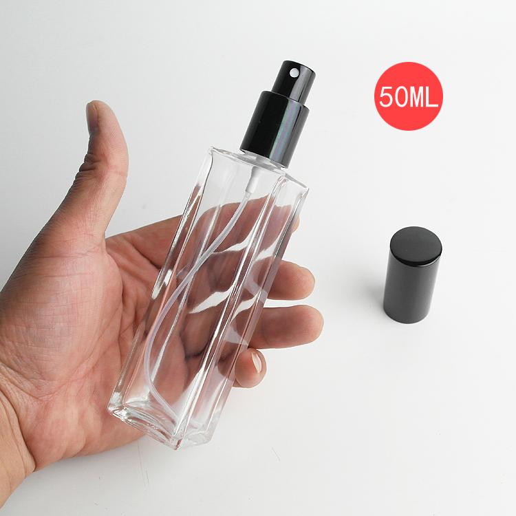 

10/30pcs Empty 3/10/30/50ml Clear Glass Perfume Sprayer Atomizer Bottle with Silver/Black/Gold Cover Cosmetic Liquid Container