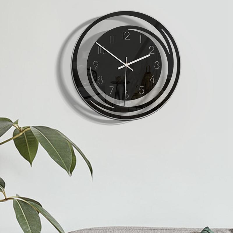 

Creative Home Living Room Decoration Acrylic Wall Clock Explosion Models Minimalist Nordic Style Transparent Clock