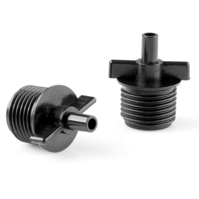 

20pcs/pack Misting Home Flowers Grass Tubing Adapter Sprinkler Watering Hose Drip Irrigation Accessories Garden Lawn Vegetables, As pic