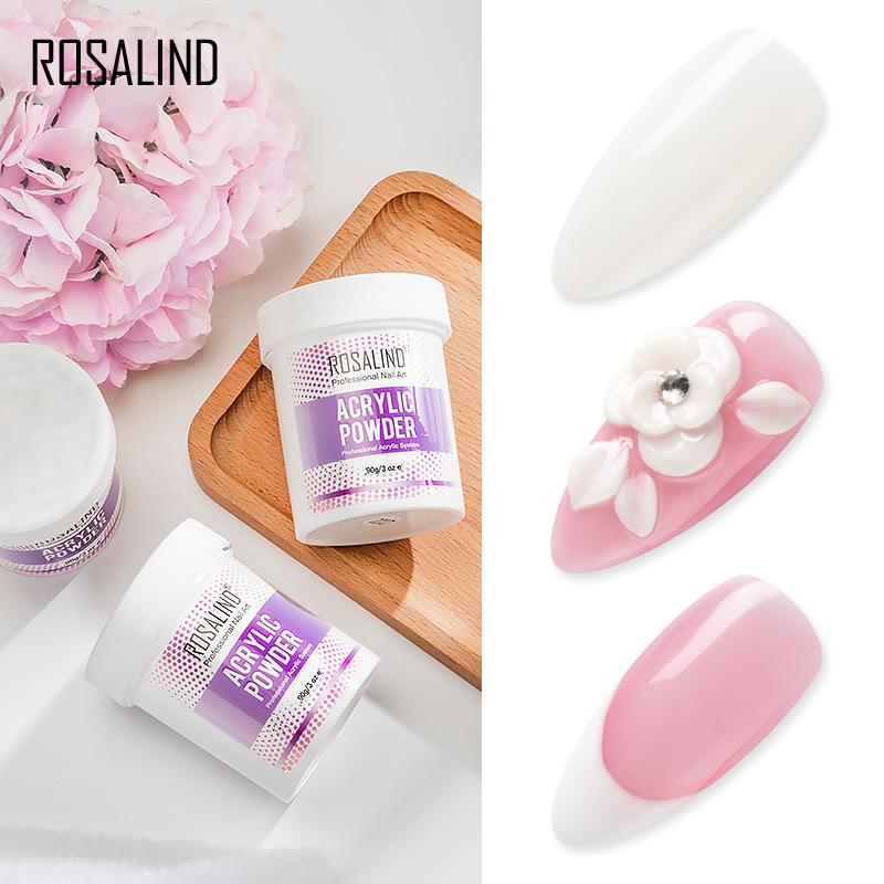 

nail gel rosalind crystal powder 90g acrylic 3d sculpting pollen, Red;pink