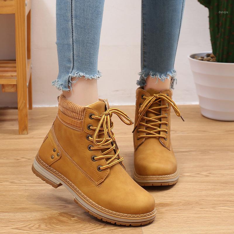 

Boots 2021 Winter Shoes Woman Warm Snow Women Ladies Ankle Outdoor Thick Bottom Tooling Pink Booties Square Heel1, A1