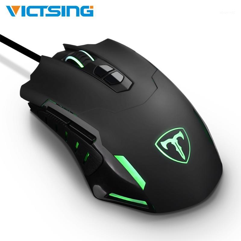 

VicTsing Hot Wired Gaming Mouse 5 Levels DPI Adjustable Best PC Gaming Mouse Ergonomic With Breathing Backlight 7 Button1
