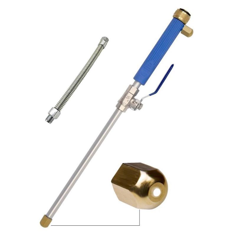 

360 Degree Rotatable High Pressure Power Water Gun Washer Jet Hose Nozzle Garden Home Sprinkler Wash Watering Cleaning Tool, As pic