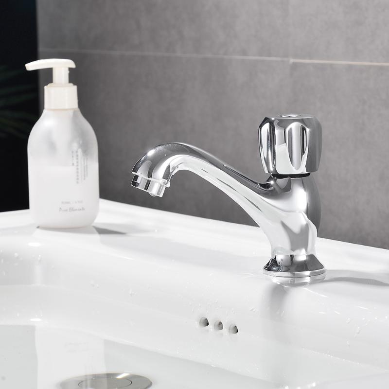 

Single Handle Zinc Alloy Chrome Finishing Bathroom Basin Faucet Taps Brass Antique Bathroom Shower Faucet Set Vanity