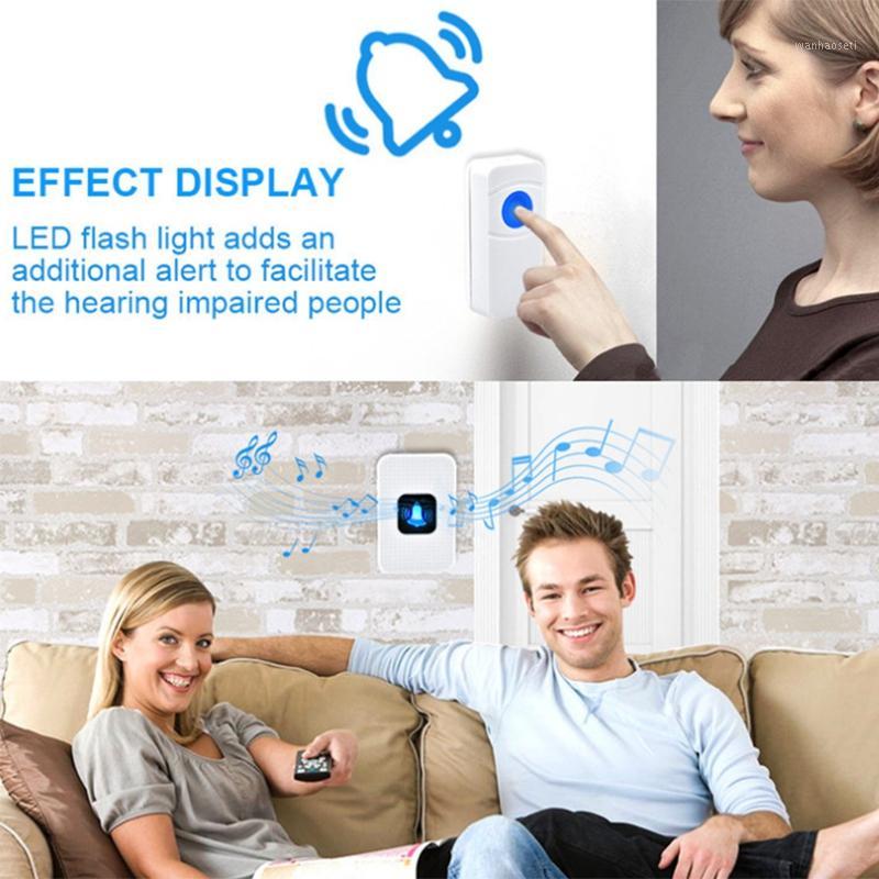 

Smart Doorbell Home Electronic 1 Drag 2 Wireless Doorbell Pager1