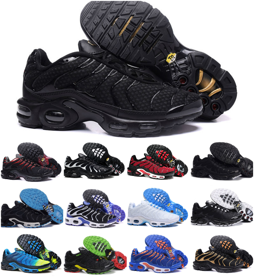 

Wholesale 2022 Classic Tn Running Shoes Fashion Mens Breathable Mesh Max Plus Gradient Black Shoe Cheap OG Tns Chaussures Requin Trainer Sneakers Zapatillaes, Tn-033
