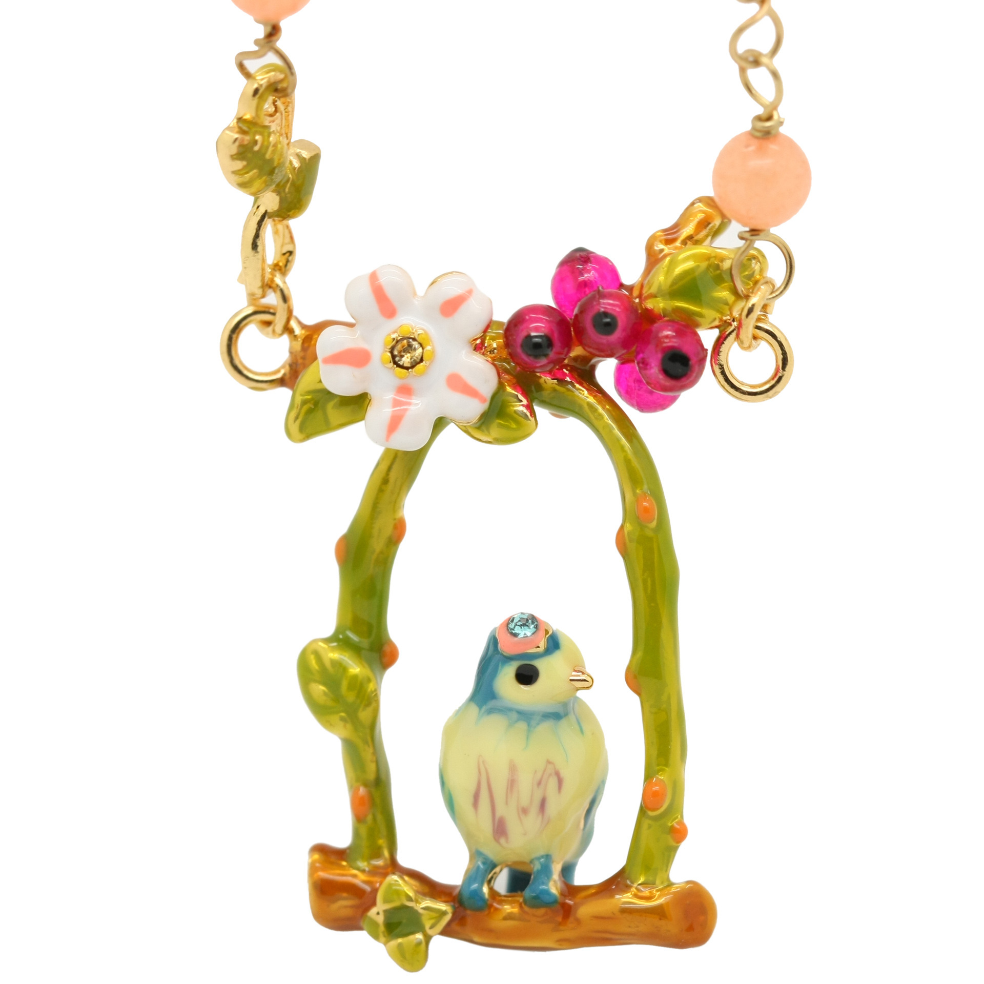 

Nail Polish Colorful Blue Breast Love White Bird Cage Short Collar Shape Parts Khf6